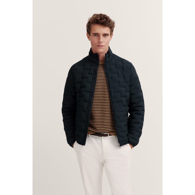 Bugatti Herren Blouson in gewatteerde look