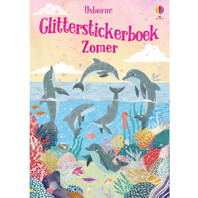 Glitterstickerboek Zomer