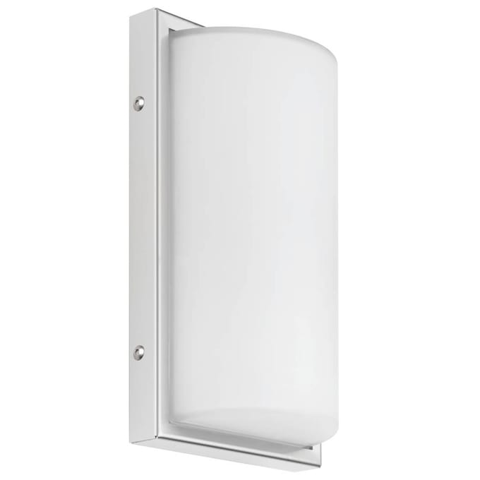 LCD Buitenwandlamp 040 met sensor, wit