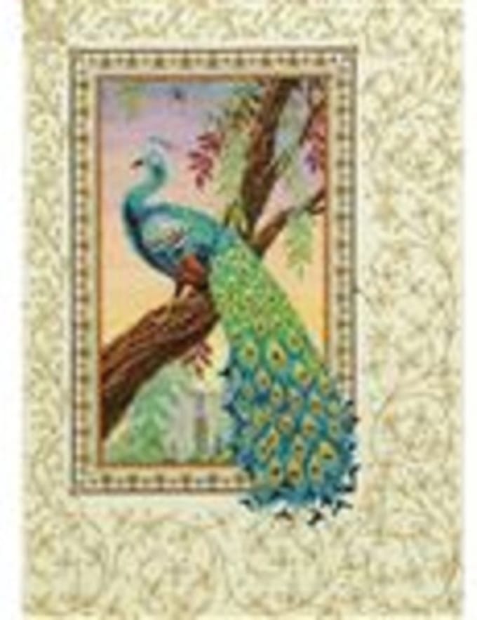 Borduurpakket Anchor Renaissance Peacock Nr CC80455