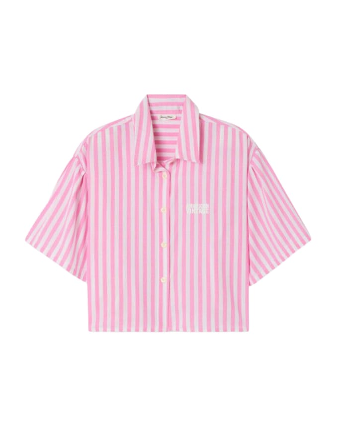 American Vintage Vextown Blouses Roze Vex06ae26
