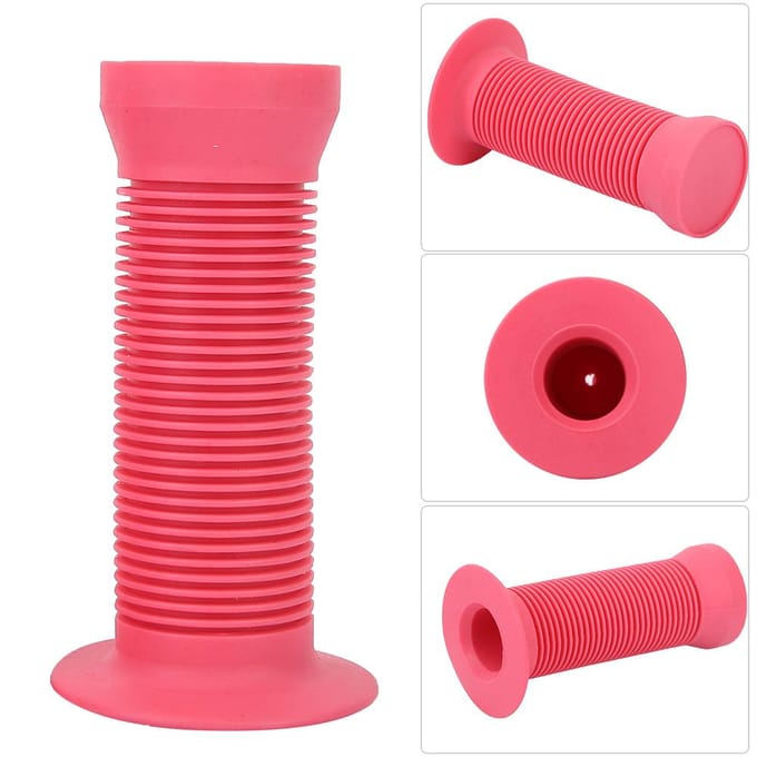 Kinderen Kinderfiets Scooter Stuur Antislip Handvatten Fietsstuur Handvatten(roze) blue