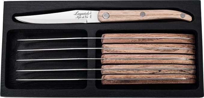 Laguiole Style de Vie Steakmessen Innovation Line - 6-delig - Glad