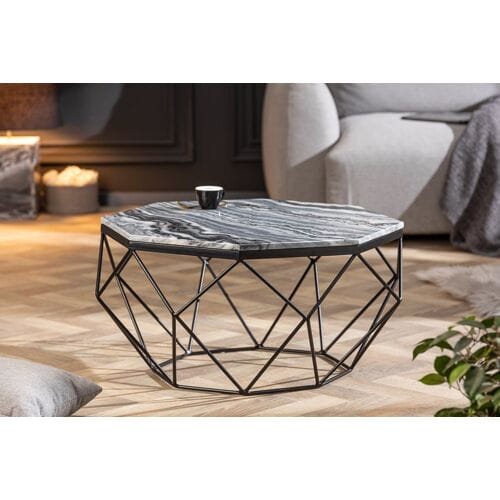 Salontafel Diamant grijs marmer