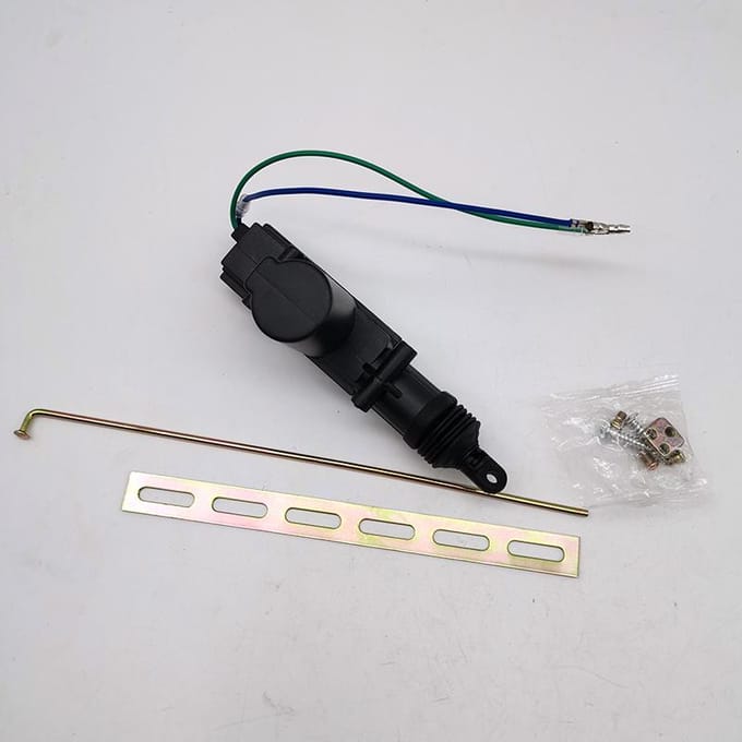 Heavy Duty Power Deurvergrendeling Actuator Motor 2 Draads 12V Auto Vrachtwagen Alarm Universeel