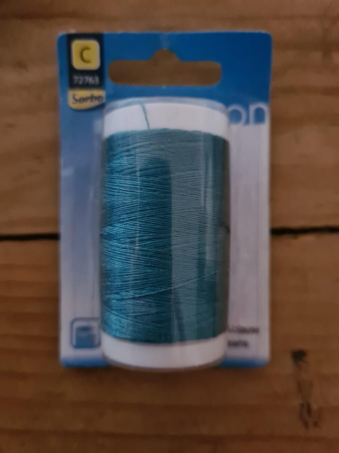 250m polyestergaren jeansblauw Sorbo