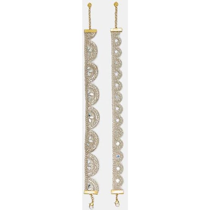 Stradivarius Set van 2 choker kettingen met spiegels  Goud OS