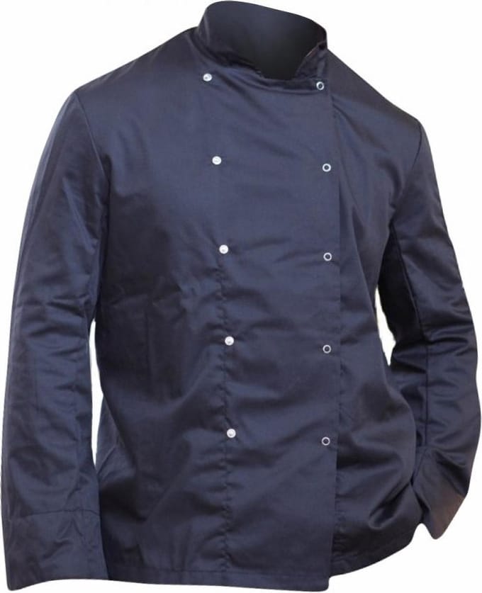 Le Chef Ladies´ Prep Shirt LF120F - Storm Grey/Black - M
