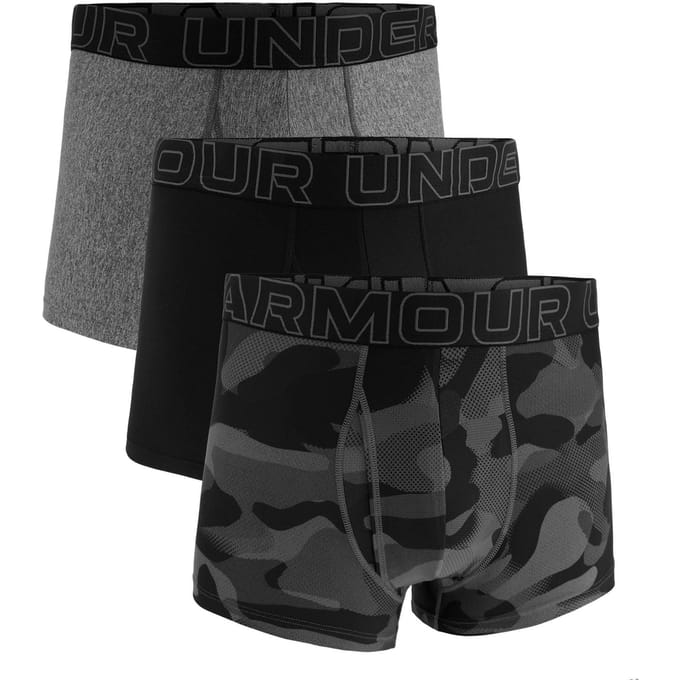 Under Armour Boxershorts UA PERFORMANCE TECH - PRINT 3 IN 3PK Set van 3