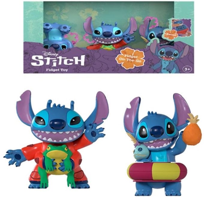 Disney Stitch Set 3 pack figuren – Fidget Toys Pakket