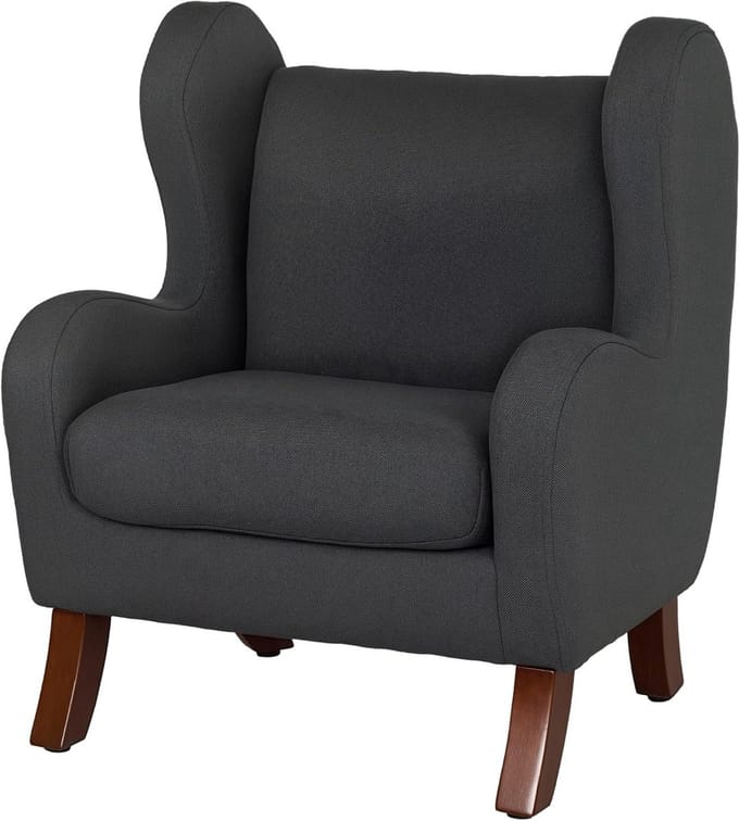 Comfortabele Kinderstoel met Oren - Vintage Grijs
