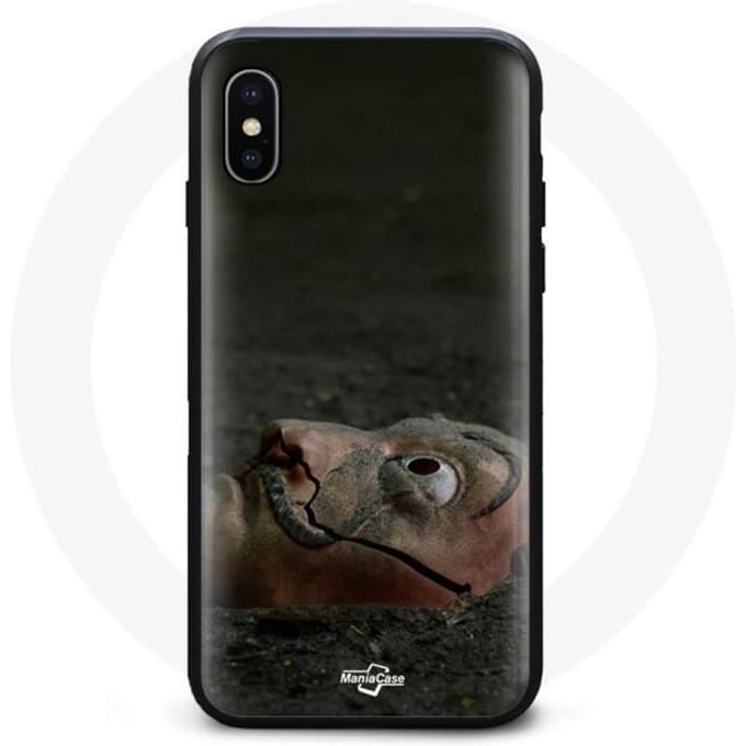 Coque - La Casa De Papel - Iphone XS Max - Souple - Noir - Saison finale