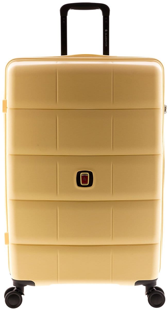 Gladiator Magic Grote Koffer - 76 cm - 105 liter - TSA slot - Geel