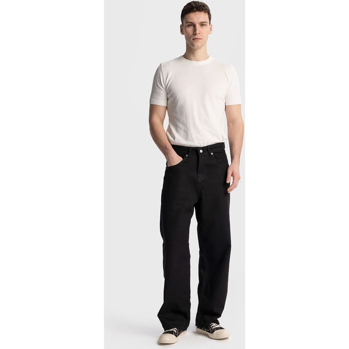 Ontspannen Pasvorm Rechte Jeans