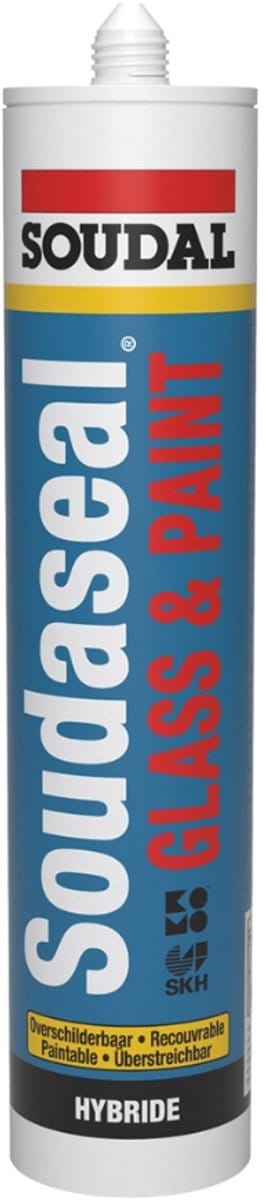 Soudaseal - Glass & paint beglazingskit komo - Wit