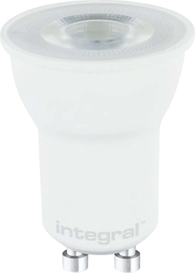 Integral  Finley Led-lamp - GU10 - 2700K Warm wit licht - 3 Watt - Dimbaar