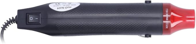 Mini Heteluchtpistool - Compacte Verwarmer - Hobby Projecten - 200 Graden Celsius - 300W Vermogen - Roestvrij Staal