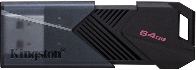 Kingston USB Stick 64GB - DataTraveler Exodia Onyx - USB-A 3.2 - 100 MB/s