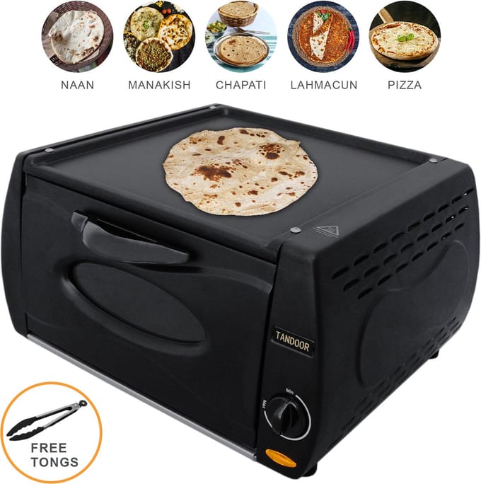 Mini oven - Tandoori - 13 L - 230 V/2100 W - Anti-baklaag - elektrisch