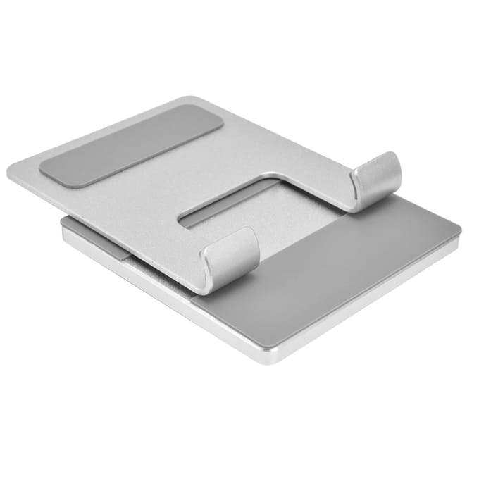 Verstelbare Tablethouder Opvouwbare Desktop Tablethouder Mobiele Telefoonstandaard voor Huawei Telefoon Zilver gray