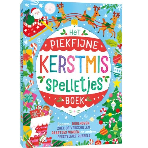 Het Piekfijne Kerstmis Spelletjesboek