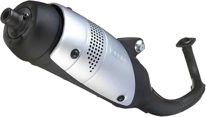 nieuwe leovince uitlaatdemper voor piaggio 50 liberty scooter