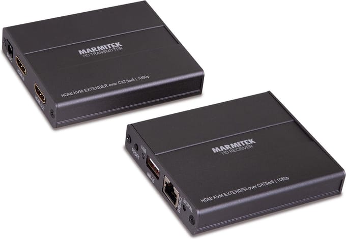 Marmitek MegaView 76 HDMI Extender / HDMI verlenger over CAT5e/CAT6 - Full HD - 60 meter - KVM
