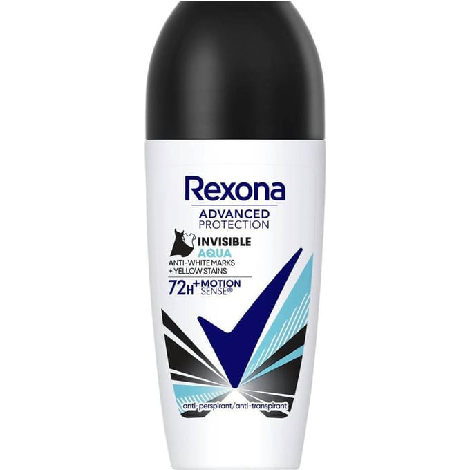 Rexona Advanced Protection Invisible Aqua 50 ml