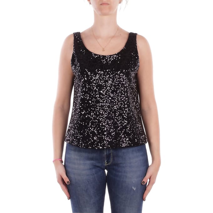 Manila Grace T-shirts en Polo Zwart
