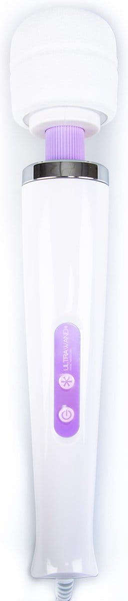 Ultra Wand Wand Vibrator - 32 cm - Wit/Paars