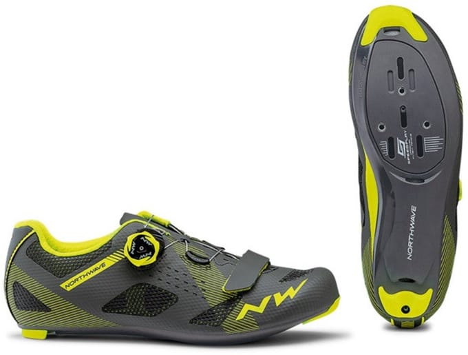 NORTHWAVE STORM Anthracite/Yellow Fluo - 39