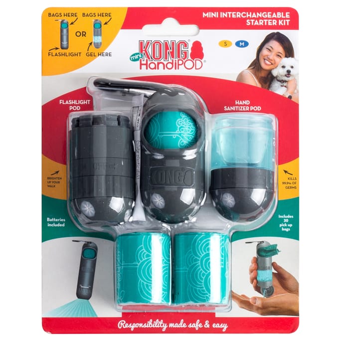 KONG HandiPOD Mini Starter Set van 5 stuks voor honden