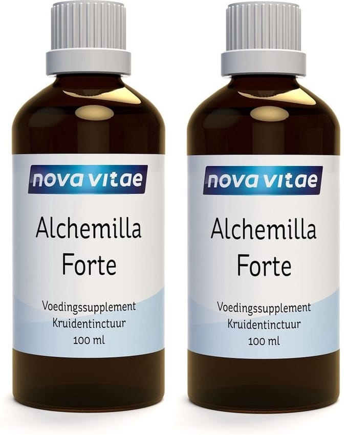 Nova Vitae - Vrouwenmantel - Alchemilla - Forte - Tinctuur - 200 ml