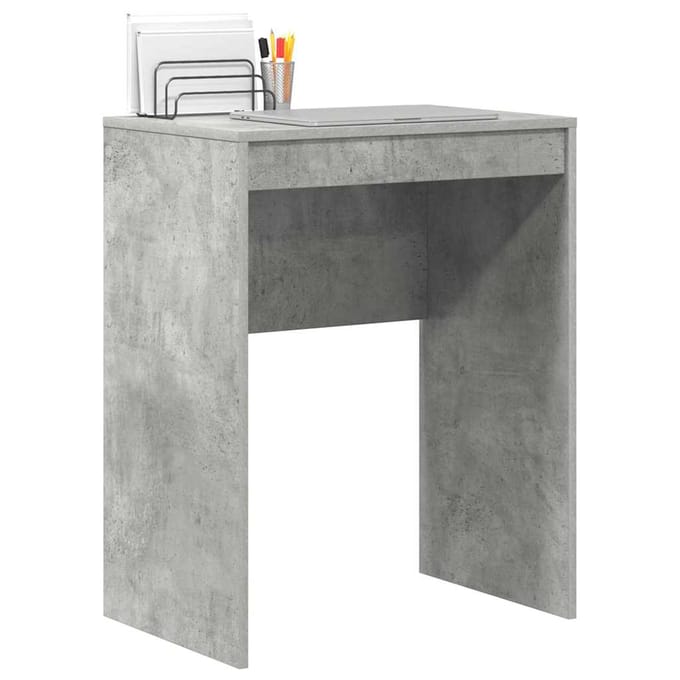 vidaXL - Bureau - Beton - Grijs - 60 - x - 40 - x - 76 - cm