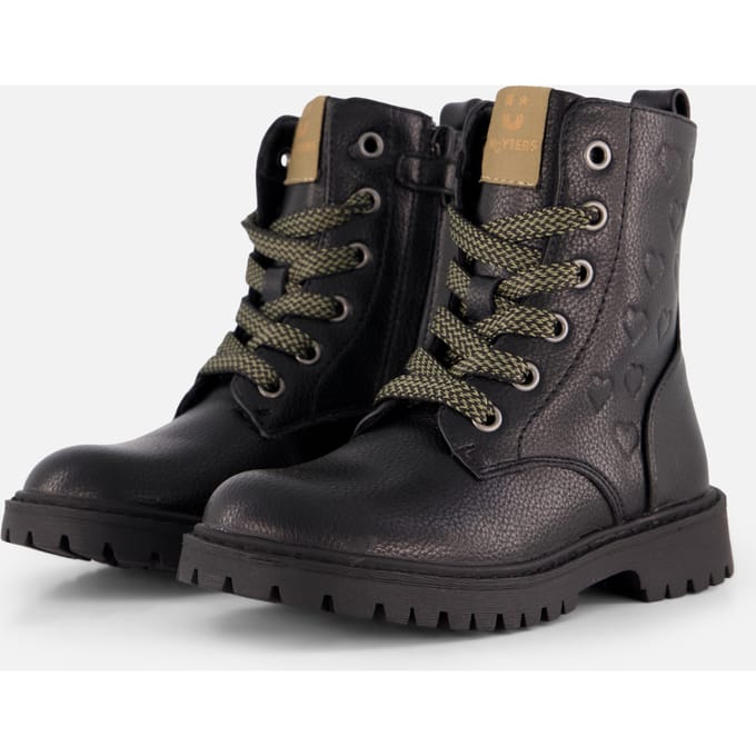 Muyters veterboots zwart - Maat 32 - Kinderschoenen