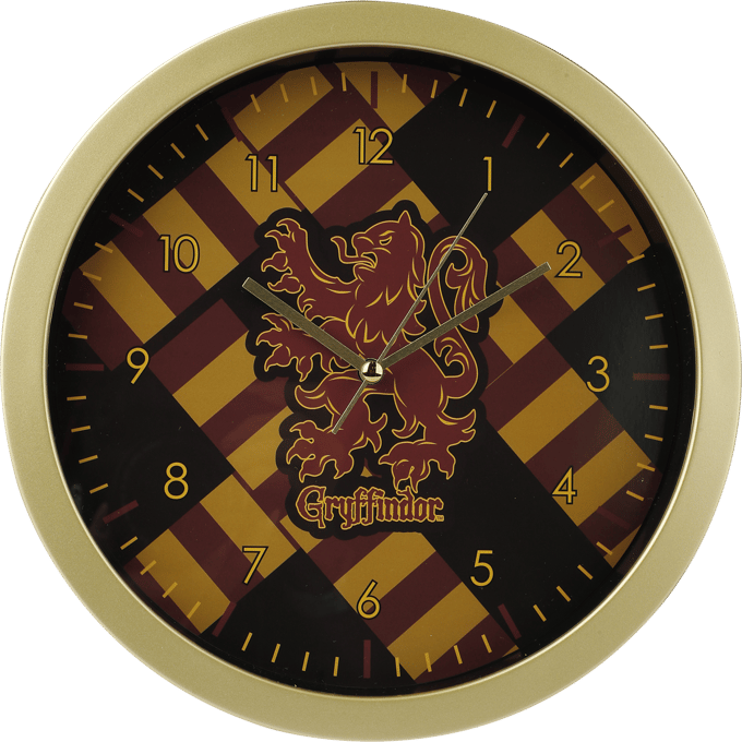 Harry Potter Wandklok - Gryffindor - voor Geen - meerkleurig