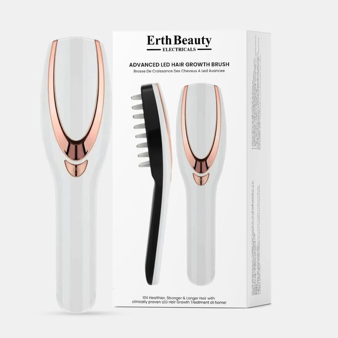 ErthSkin London GEAVANCEERDE LED-HAARGROEIBORSTEL 1