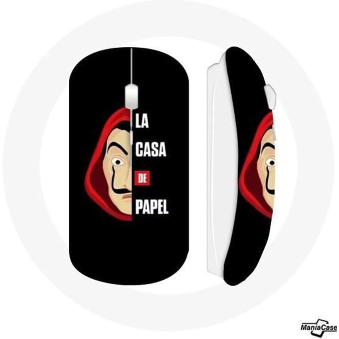 Draadloze muis La Casa De Papel-masker