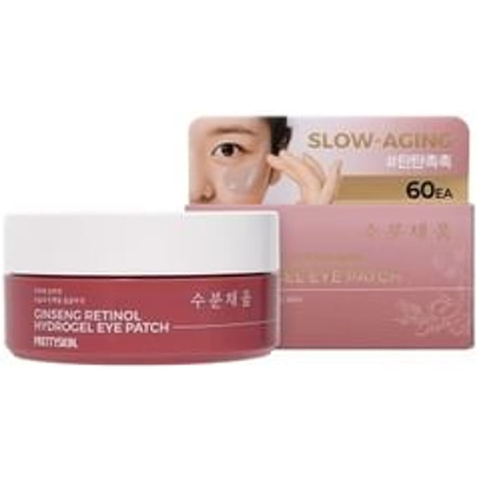 Pretty skin - Ginseng Retinol Hydrogel Eye Patch 60 patches