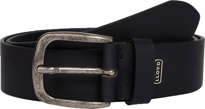 LLOYD Leren Riem Men´s Belt W100 Black Zwart