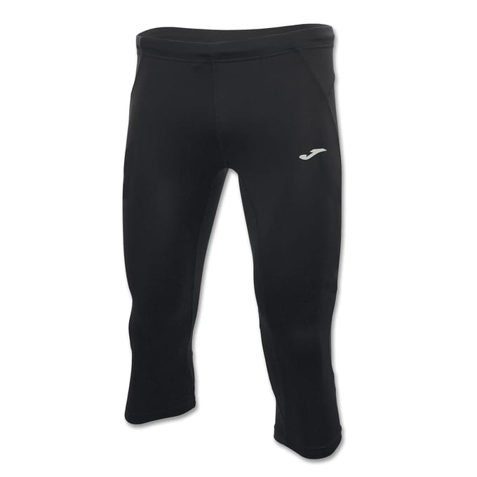 Joma Record 3/4 Running Pant Heren - Zwart | Maat: S