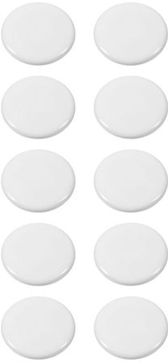 Westcott magneten - wit - Ø 40x8,5mm - 2500g - 10 stuks - AC-E1082
