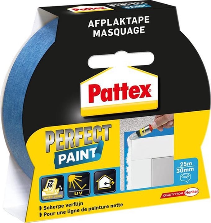 Pattex Afplaktape Schilderstape - 30 meter x 25 mm