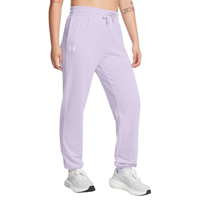 Under Armour Rival-joggingbroek van badstof voor dames (Paars)