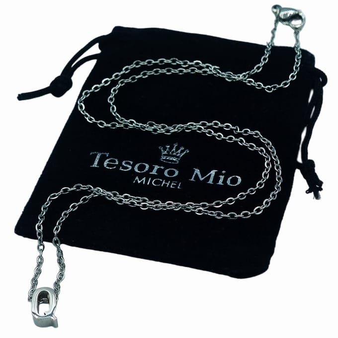 Ketting Letter Q Letterhanger - Minimalistisch - Premium Staal