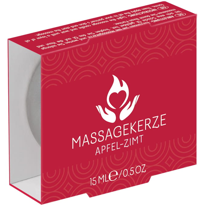 'Massagekaars Appel-Kaneel', 15 ml