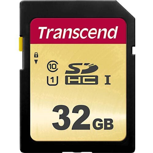 Transcend Premium 500S SDHC-kaart 32 GB Class 10, UHS-I, UHS-Class 1