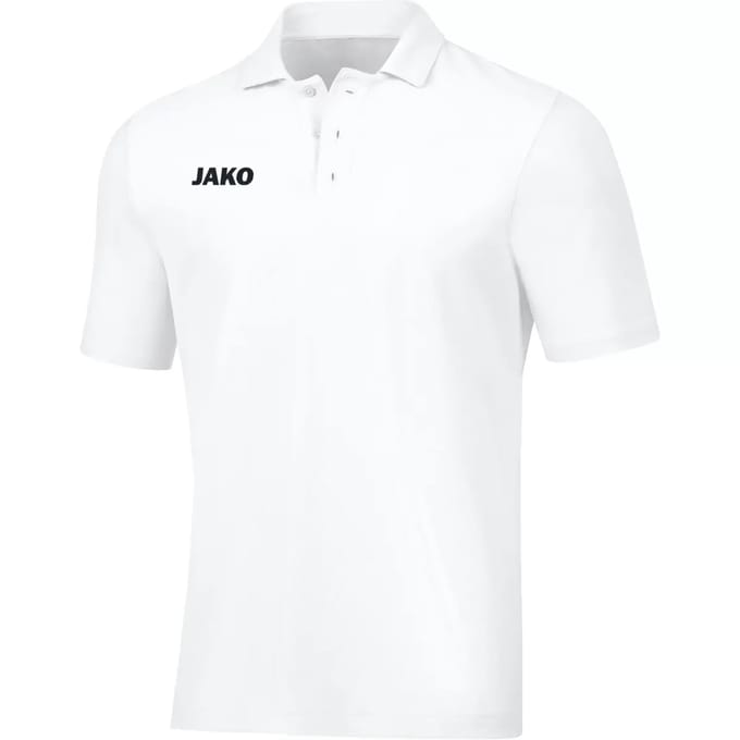 Jako Base Polo Kinderen - Wit | Maat: 164