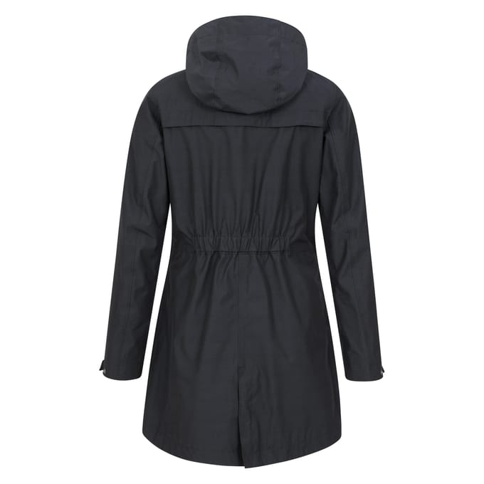 Mountain Warehouse Dames/Dames Cloudburst Textured Waterdichte Jas (Zwart)