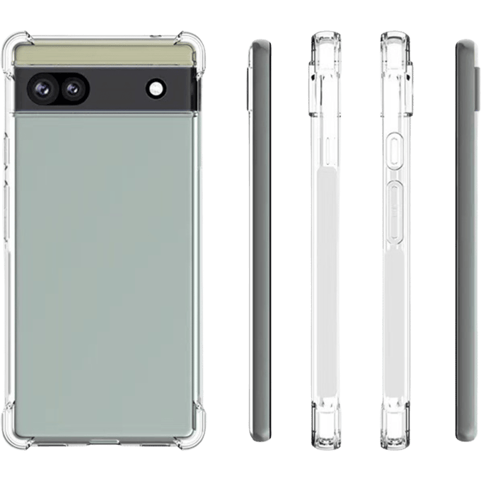 Kees Pixel 6a Telefoonhoesje Transparant